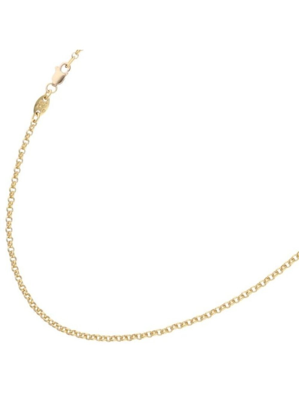 Chrome Hearts Neckchain Roll Chain Gold Necklace